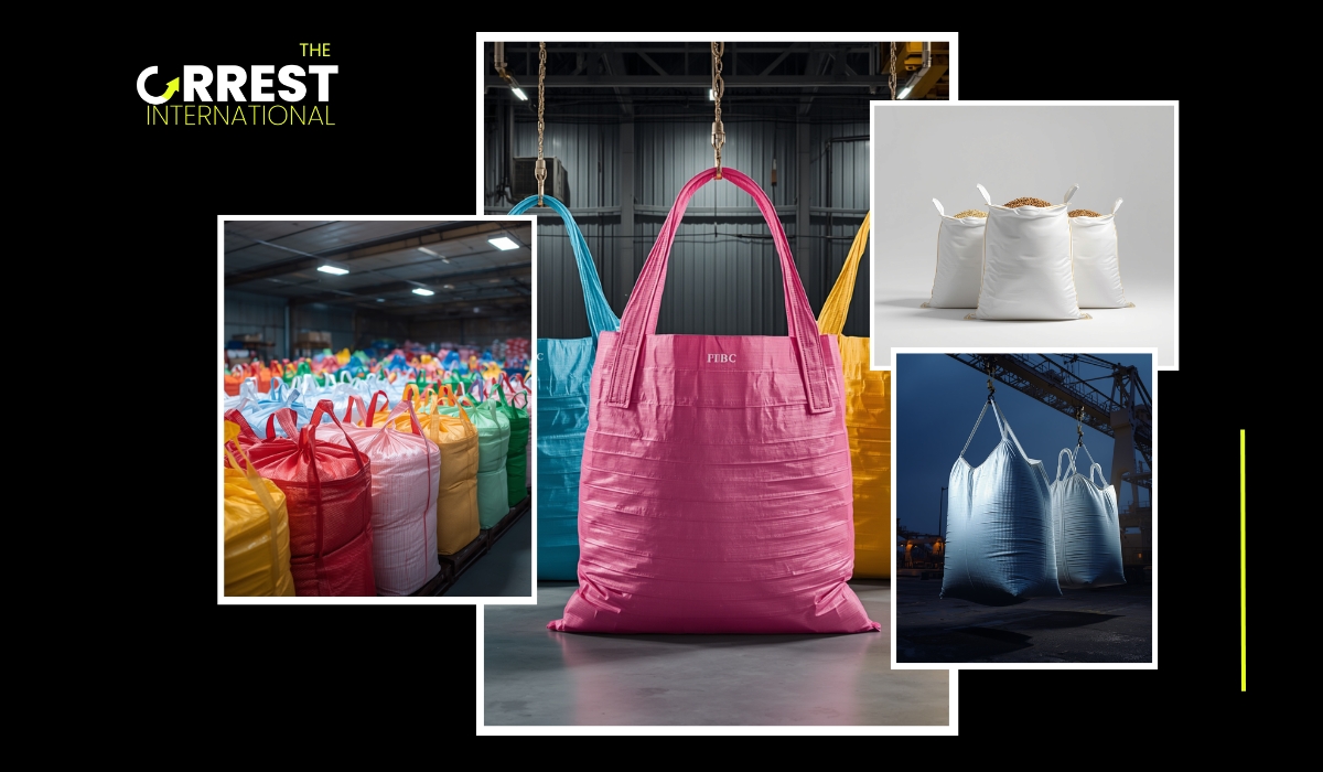 Heavy-duty FIBC Jumbo Bags for industrial bulk storage and transportation